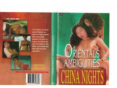 Orientals Ambiguities  XXX  DVD